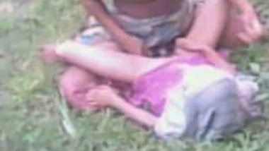Indian porn vid of a village girl in jungle