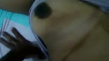 Guy Exposing His Bhabhi’s Boobs And Pussy