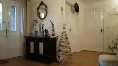 Asian Couple Christmas suck and fuck