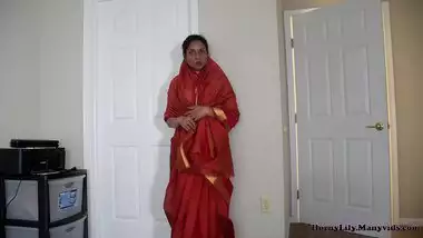 Horny Indian mother and son in law having fun