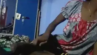 Tamil bhabhi Give Handjob and Bro pressing her boobs