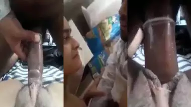 Fluffy pussy Desi girl fucking MMS video