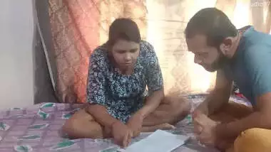 Indian Home tutor fucking sexy teen student at home, enjoy with clear audio