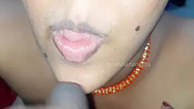 Indian Desi Cute Beautiful Caretaker Does Blowjob, Masturbation & Cumshot For Her Owner