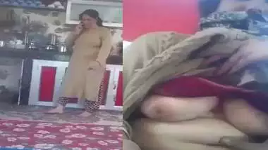 Incest village bhabhi showing milky boobs