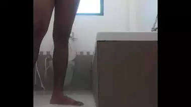 indian hot cock bathing
