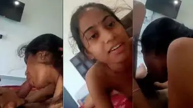 Cute Odia girl gives a blowjob to her lover in desi sex