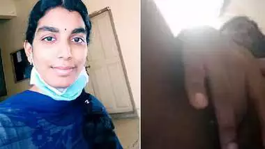 Tamil horny girl Dhanya viral desi fingering