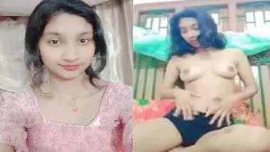 Indian college girl boobs show and playing