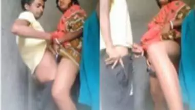 Desi bhabhi bathroom sex Indian incest in standing