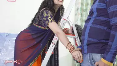 cute saree bhabhi gets naughty with her devar for rough and hard anal sex after ice massage on back