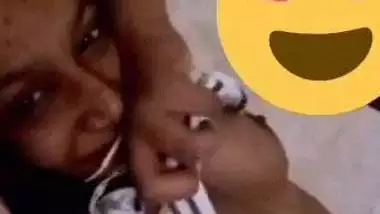 Shy Indian teen nagna video call