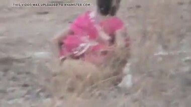 Open toilet desi village lady