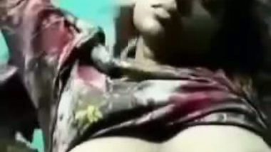 Girlfriend round boobs show on video call