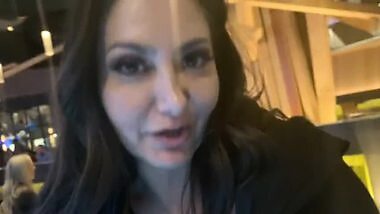 Ava Adams After Scene Blowjob!!