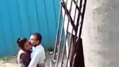 Daring Desi outdoor sex act recorded by a voyeur