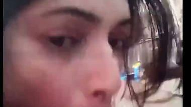 Beautiful wife giving bj