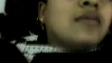 Hot teen in black dress