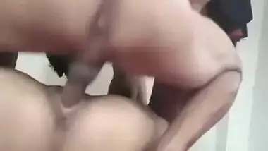 Husband Drilling Wife Pussy with his Big Tool