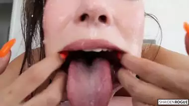 Sloppy Upside Down Throat Fuck | Balls Deep Facefucking - Shaiden Rogue