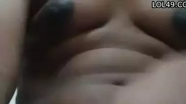 Small boobs cheating bhabhi nude fingering on video call