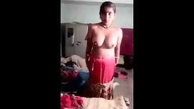 Desi sex movie scene of a abode wife stripping and getting ready for a precious fuck
