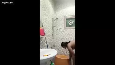 mature bhabhi selfie from bathroom totally nude