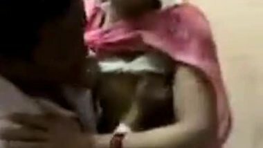Pressing Boobs Of Homely Bhabhi