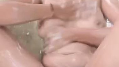 Hairy pussy cute desi girl nude bath video making