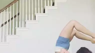 Hot Indian Girl Yoga
