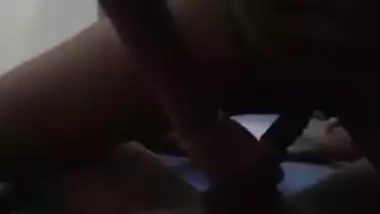 Giving blowjob and riding