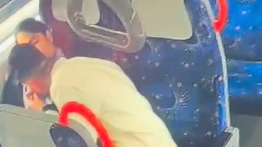 Meerut metro train CCTV caught college girl boob sucking