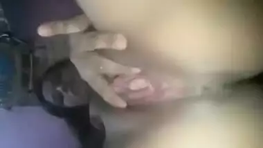 Hot Village Beauty Fingering Her Chut Selfie Footage