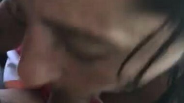 British Indian getting sucked by a British milf