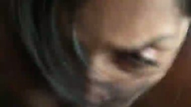 Wife taking cumshot on face and boobs after blowjob