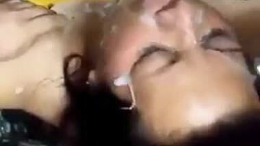 Tamil Aunty Drinking Four Guys Cum After Group Sex