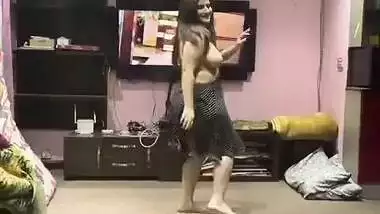 Big booby Paki Randi striptease nude dance show