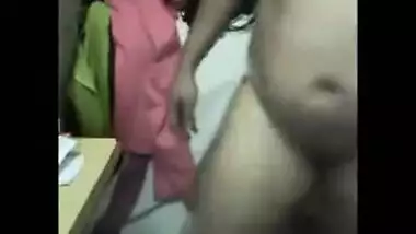 Sexy Indian bhabhi lying in bed in skimpy bra...
