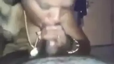 Tamil aunty sucking her husband’s friend’s cock
