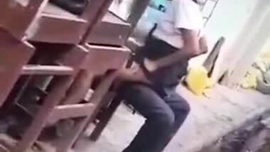 College lovers fucking in backside of the College building