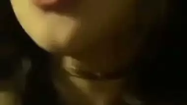 Young girl in BDSM real sex MMS with boyfriend