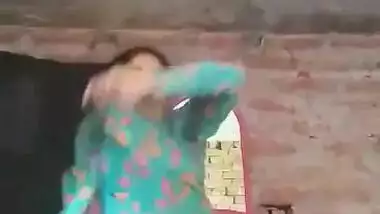 Village Girl Showing Her Boobs and Pussy