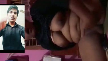 Horny girlfriend fingering video call sex live