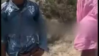 Village lovers caught by voyeur outdoors in viral Desi mms video