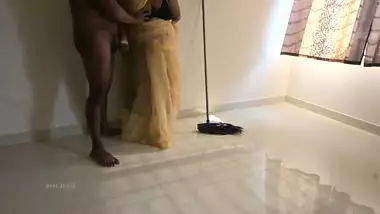 Indian maid having fun with devar