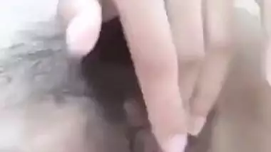 Sexy Nri girl Fingering Selfie