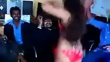 Hot mujra of a hot girl in an office party