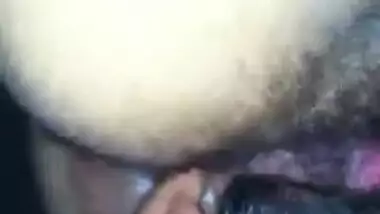 licking my wifes pussy
