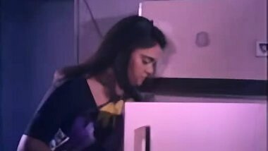 Horny Tamil slut traps her servant and fucks him