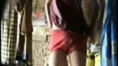 neighbor girl dressing up